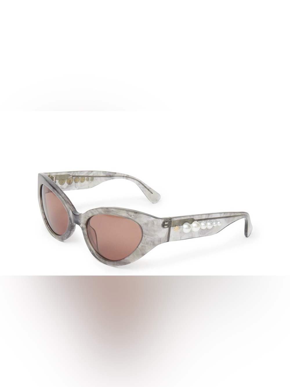 🩶LELE SADOUGHI CHARCOAL NOLITA CAT-EYE SUNGLASSES - NWT🩶